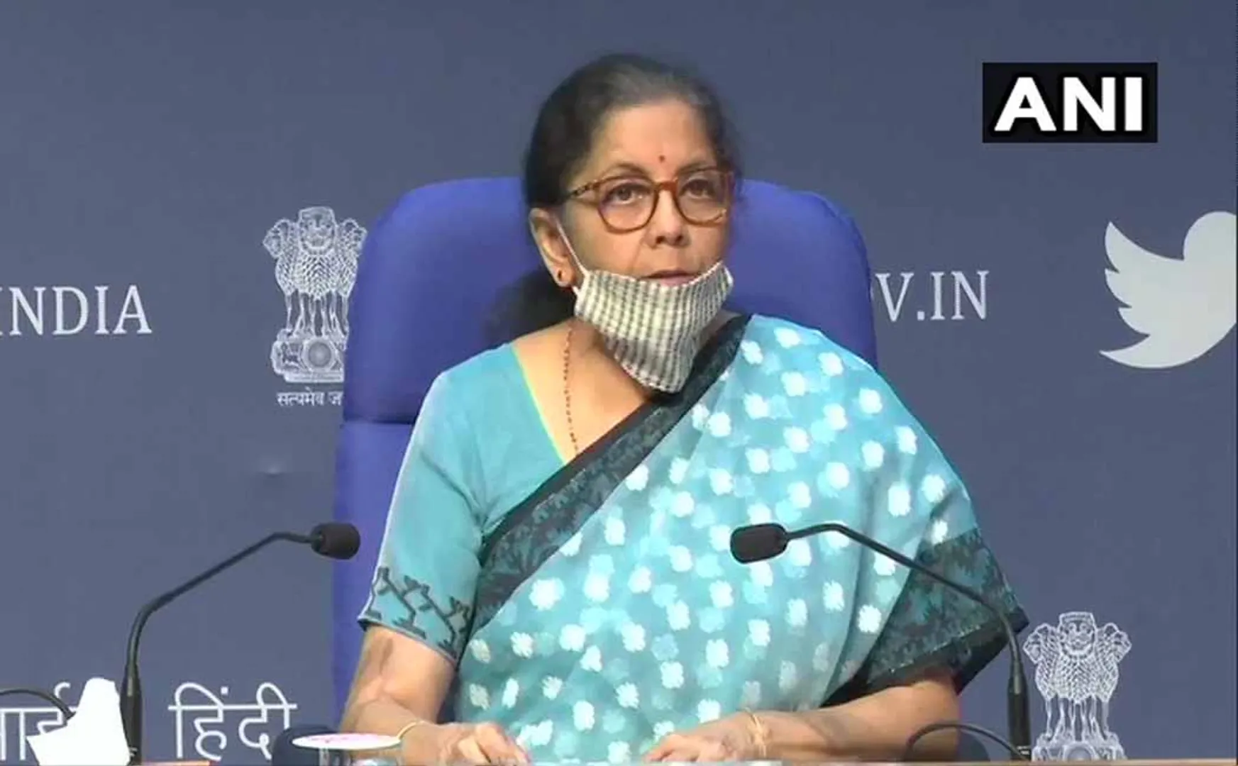 union finance minister nirmala sitharaman again called press meeting 